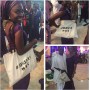 Personalised Bridal / Party Money Bags - White
